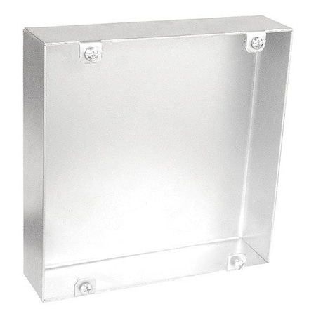 Southwire Electrical Box, 50 cu in, Square Box Type, 6 Gangs, Steel, Square Shape 6150-BLNK
